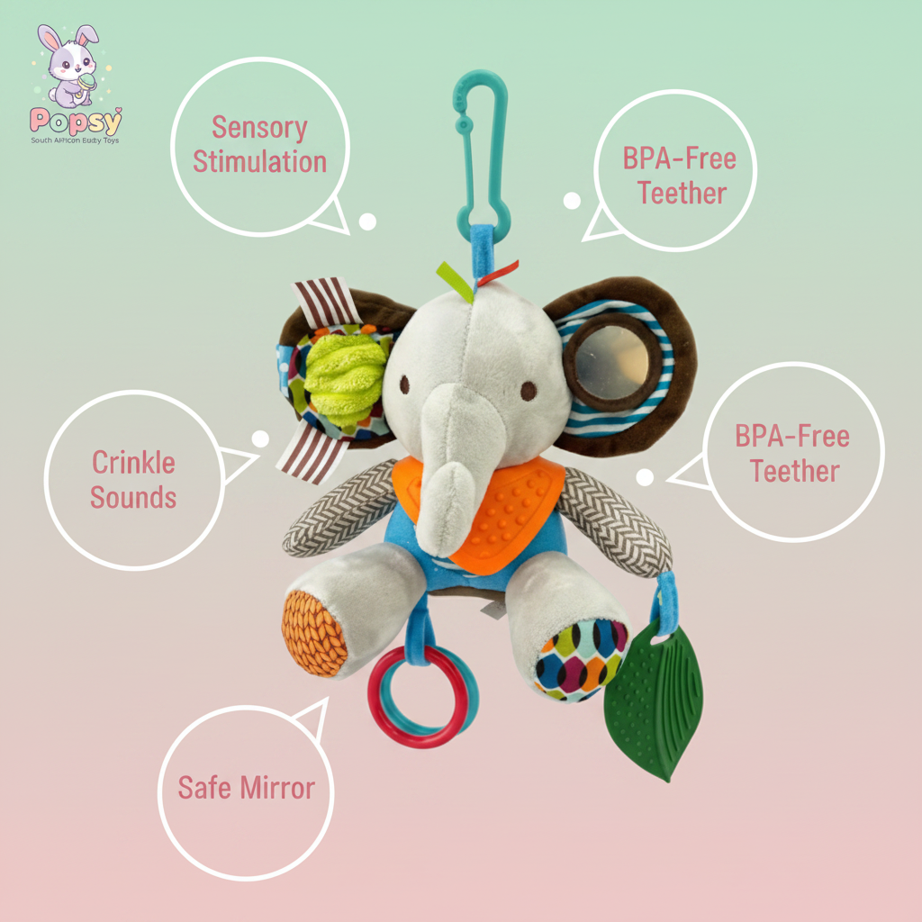 Popsy™ Ellie — Your Baby's First Best Friend (Baby Toys)